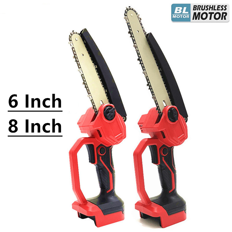 Mini Electric Chainsaw 6 Inch - Para milwaukee 18v bateria 6/8 Polegada