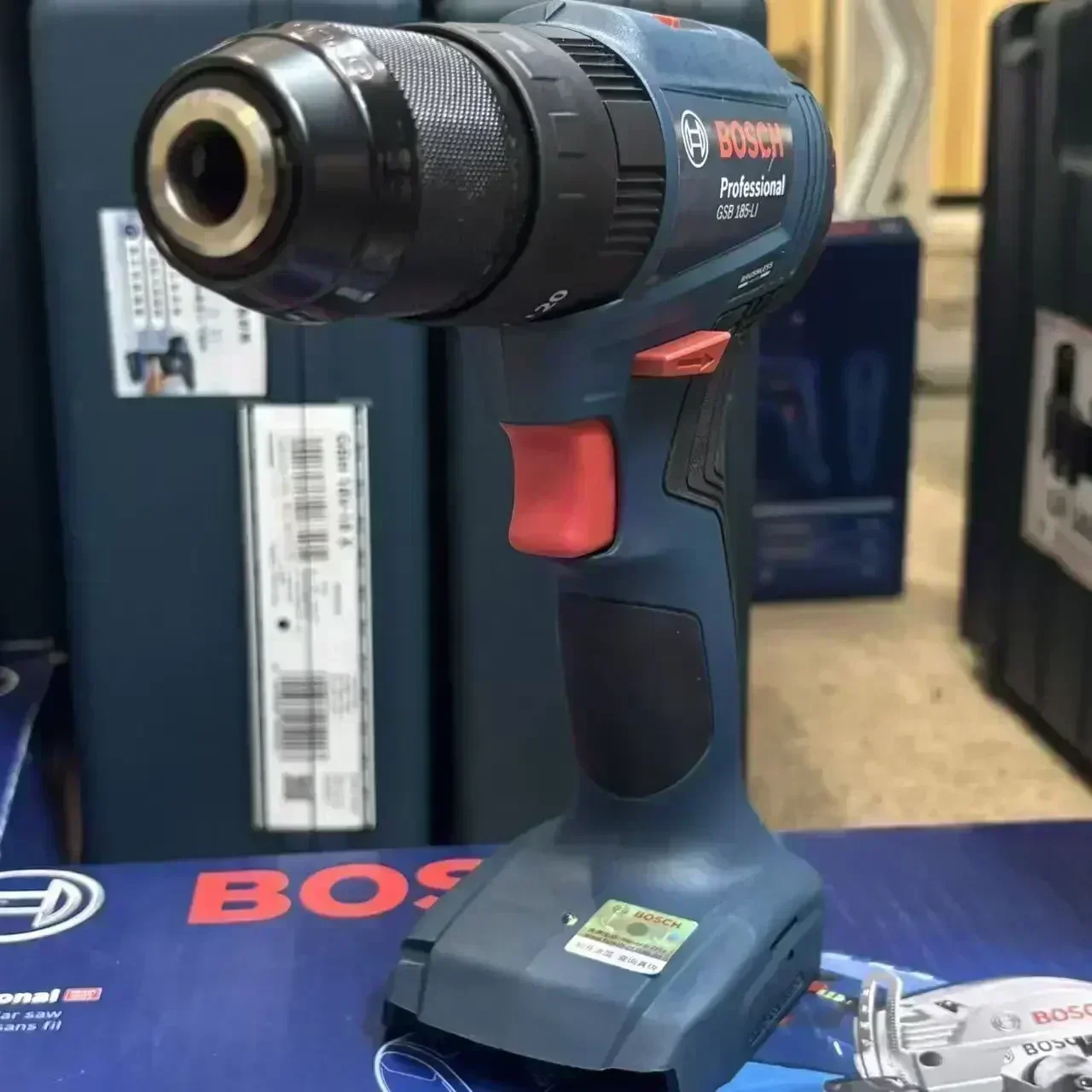 Brushless Cordless Electric Drill 18V - Furadeira de impacto sem fio Bosch