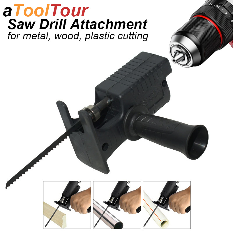 Adaptador de Serra Sabre para  - Reciprocating Saw Attachment Drill avaliação e preço