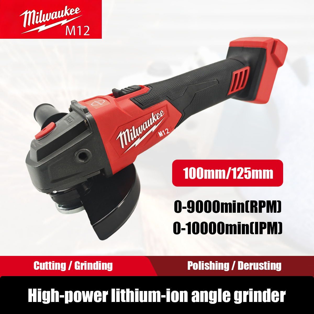 Esmerilhadeira angular sem fio - Brushless Angle Grinder Battery Powered avaliação e preço