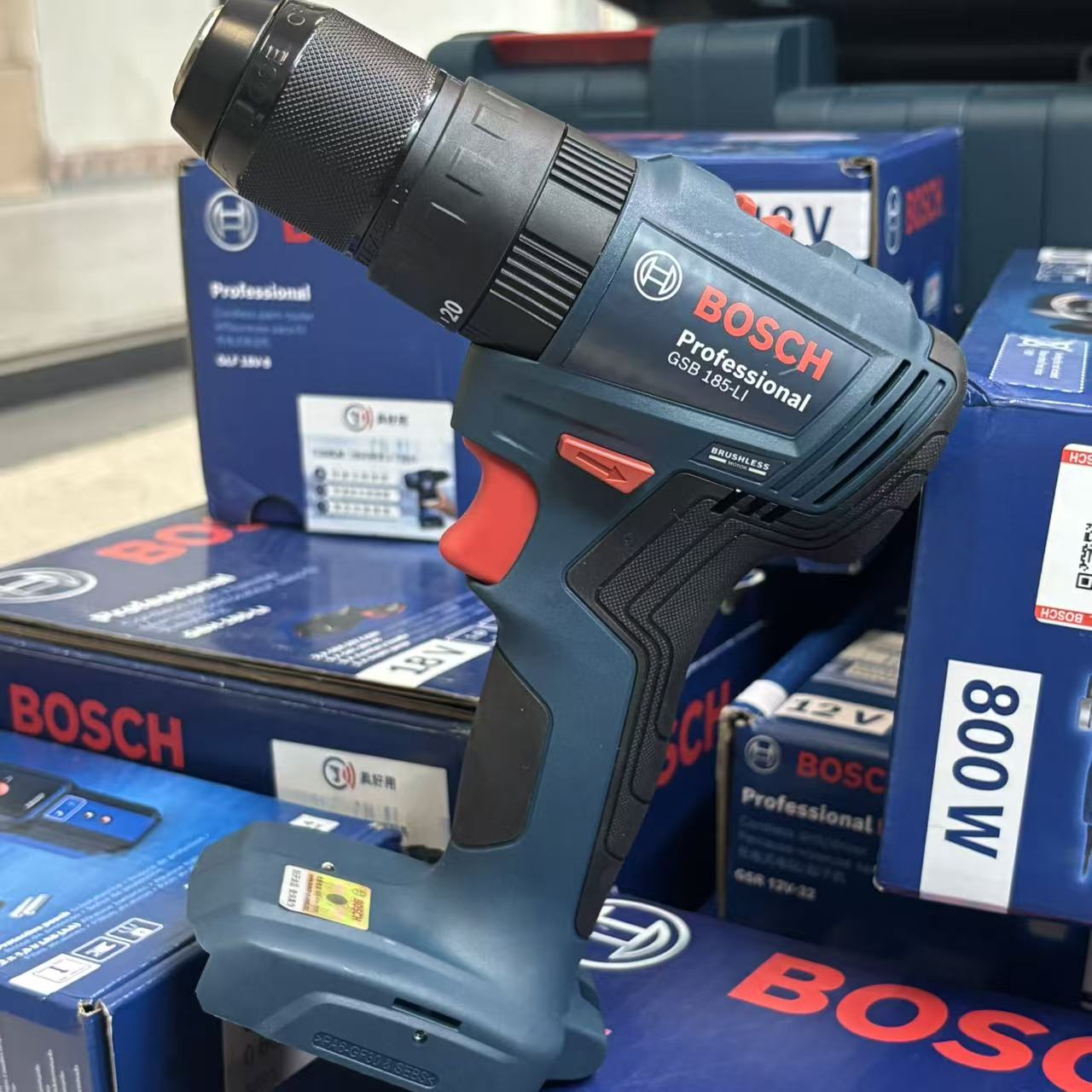 Furadeira de impacto sem fio B - Brushless Cordless Electric Drill 18V avaliação e preço