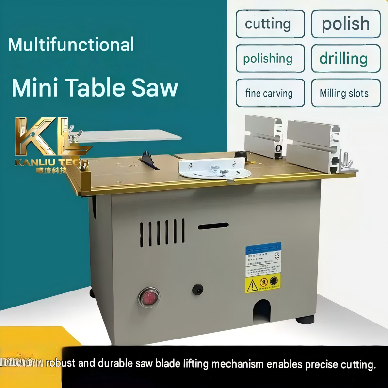 Serra de mesa mini T7, máquina - Mini Table Saw For Woodworking avaliação e preço