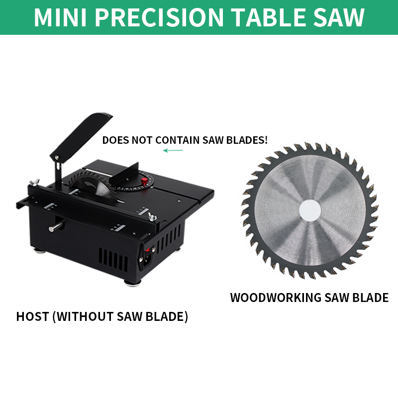 Serra de mesa de precisão mini - Mini Table Saw For Woodworking avaliação e preço