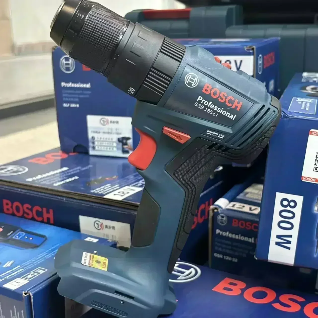 Furadeira de impacto sem fio B - Brushless Cordless Electric Drill 18V avaliação e preço
