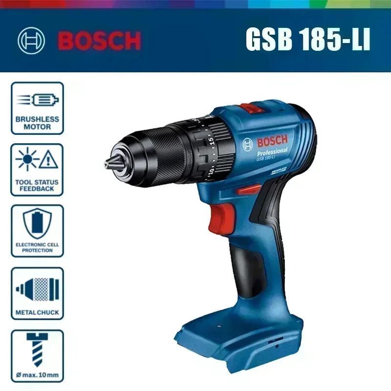 Furadeira de impacto sem fio B - Brushless Cordless Electric Drill 18V avaliação e preço
