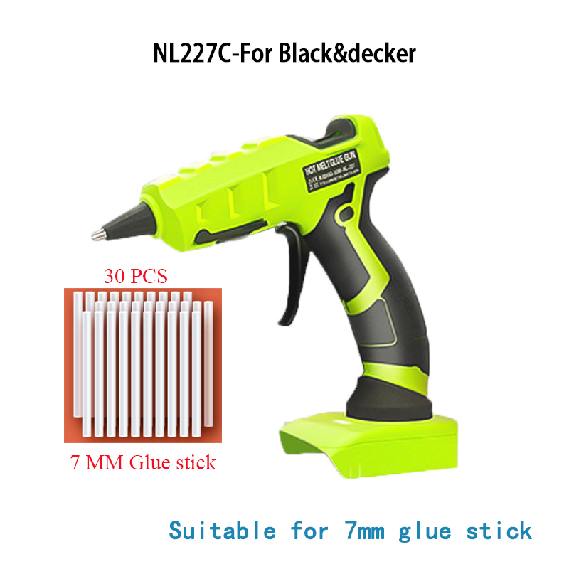 Pistola de cola quente sem fio - Hot Melt Glue Gun Cordless avaliação e preço