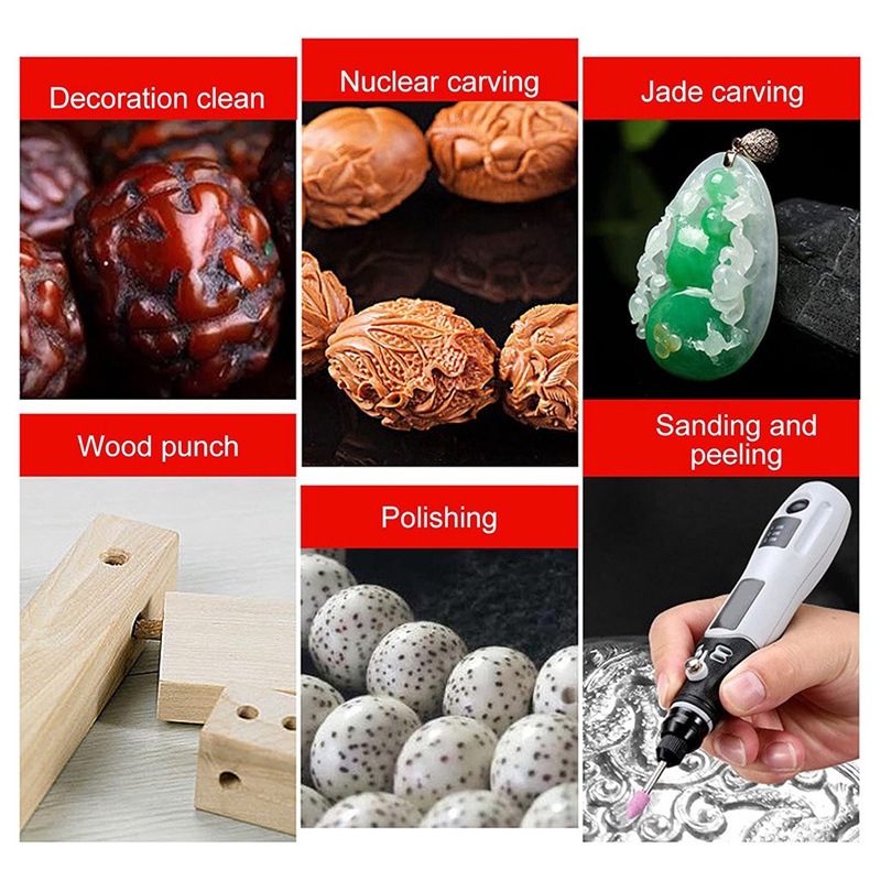 Mini Ferramenta Rotativa SHGO  - Cordless Rotary Tool Kit Accessories avaliação e preço