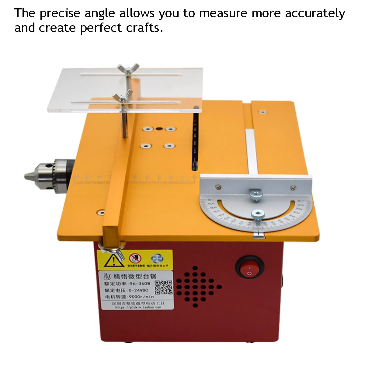 Com alça de 180mm, faça você m - Mini Table Saw For Woodworking avaliação e preço